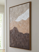 Sectionals for Less - Ashley Furniture - Fanthorne Wall Decor - Wall Art / Tan/Brown/White - A8000500