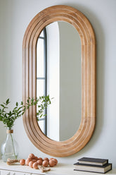 Sectionals for Less - Ashley Furniture - Daverly Mirror - Accent Mirror / Brown - A8010326