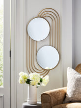 Sectionals for Less - Ashley Furniture - Warrenley Mirror - Accent Mirror / Gold Finish - A8010401