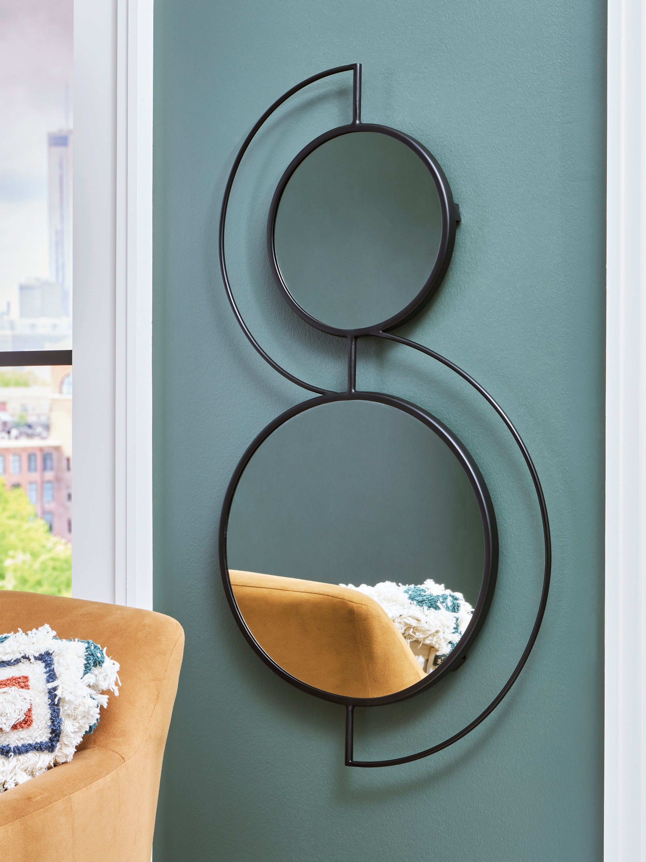 Sectionals for Less - Ashley Furniture - Shayham Mirror - Accent Mirror / Black - A8010402