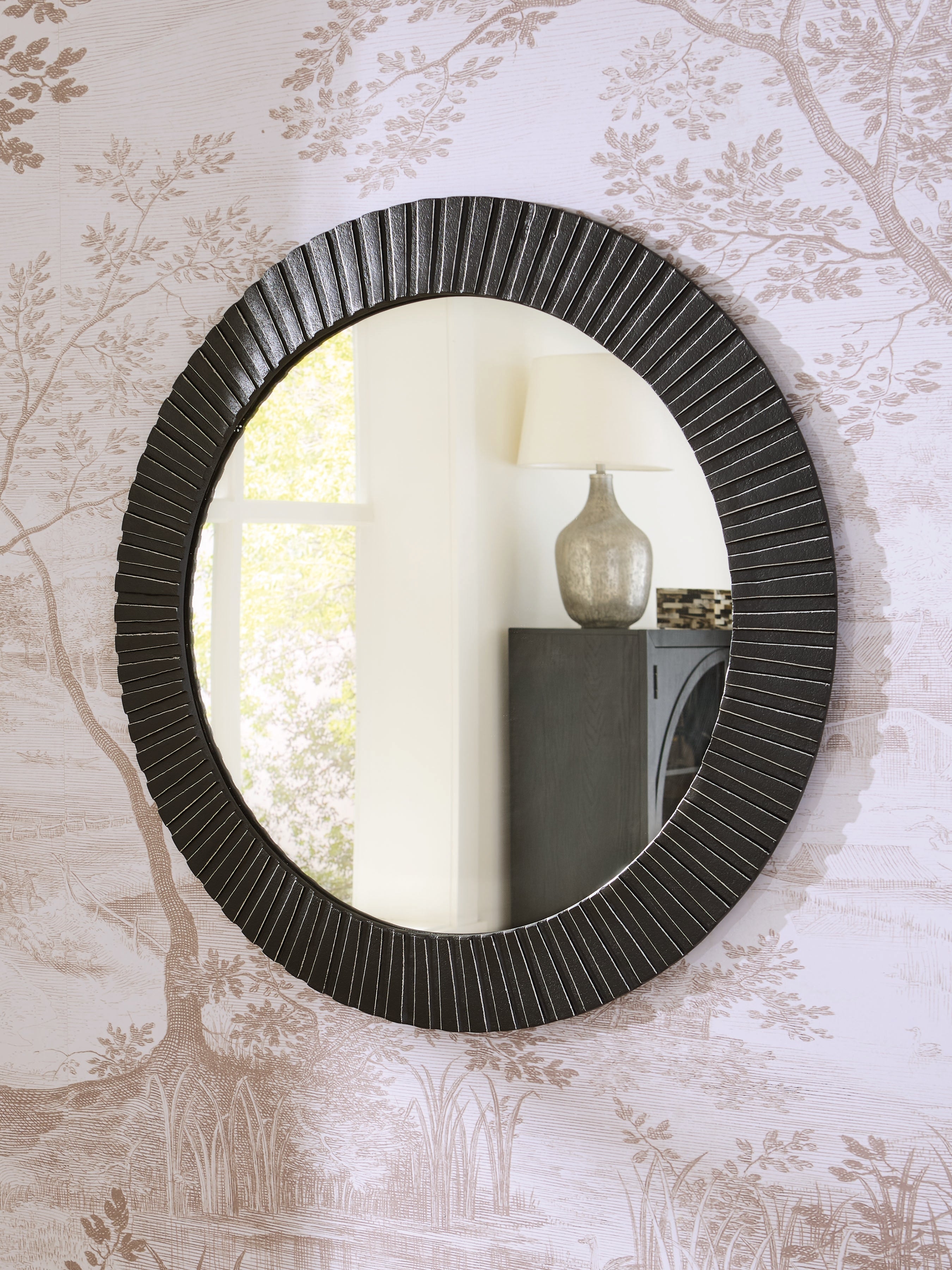 Sectionals for Less - Ashley Furniture - Ozias Mirror - Accent Mirror / Black - A8010417