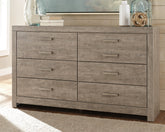 Sectionals for Less - Ashley Furniture - Culverbach Bedroom - King Panel Bed / Gray - B070B10