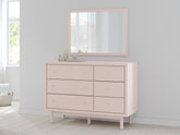 Sectionals for Less - Ashley Furniture - Wistenpine Bedroom - Twin Upholstered Panel Bed with Storage / Blush - B1323B12