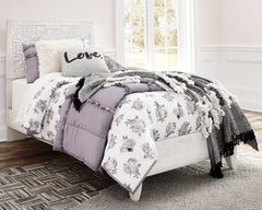 Sectionals for Less - Ashley Furniture - Paxberry Bedroom - King Panel Bed / Whitewash - B181B10