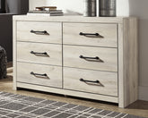 Sectionals for Less - Ashley Furniture - Cambeck Bedroom - Queen Panel Bed / Whitewash - B192B4