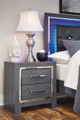 Sectionals for Less - Ashley Furniture - Lodanna Bedroom - Two Drawer Night Stand / Gray - B214-92