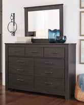 Sectionals for Less - Ashley Furniture - Brinxton Bedroom - Full Panel Bed / Charcoal - B249B5