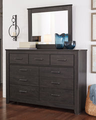 Sectionals for Less - Ashley Furniture - Brinxton Bedroom - Full Panel Bed / Charcoal - B249B5