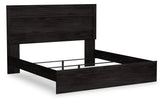 Sectionals for Less - Ashley Furniture - Belachime Bedroom - Twin Panel Bed / Charcoal - B2589B11