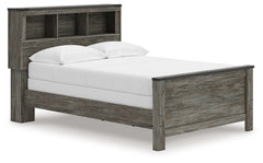 Sectionals for Less - Ashley Furniture - Frandern Bedroom - Full Panel Bed with Storage / Black/Gray - B4480B24