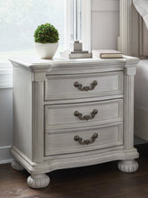 Sectionals for Less - Ashley Furniture - Montelaine Bedroom - Three Drawer Night Stand / Antique White - B795-93