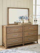 Sectionals for Less - Ashley Furniture - Cabalynn Bedroom - Dresser and Mirror / Light Brown - B974B1