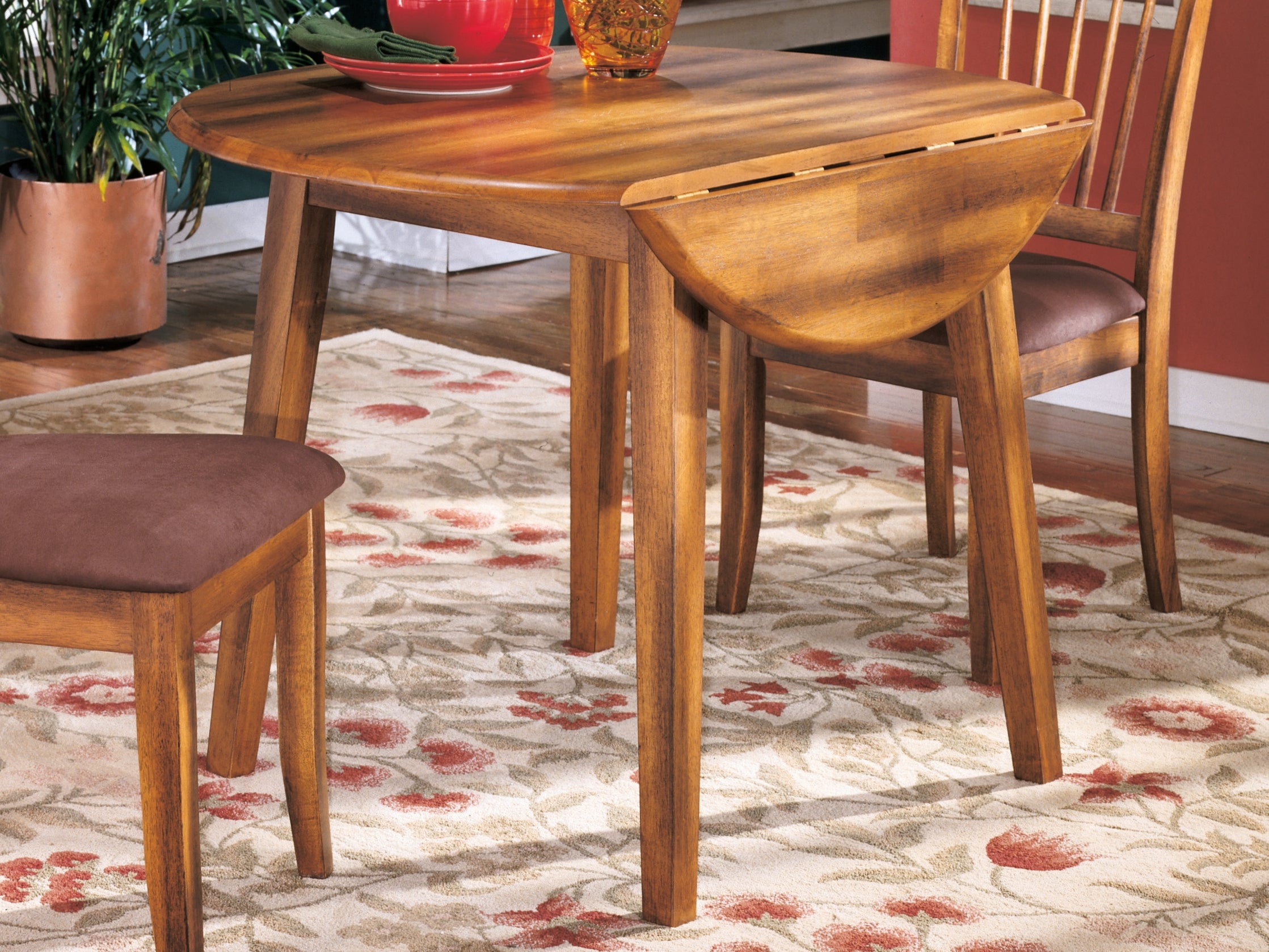 Sectionals for Less - Ashley Furniture - Berringer Dining Room - Dining Chair (Set of 2) / Rustic Brown - D199-01X2