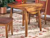 Sectionals for Less - Ashley Furniture - Berringer Dining Room - Dining Chair (Set of 2) / Rustic Brown - D199-01X2