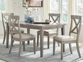 Sectionals for Less - Ashley Furniture - Parellen Dining Room - Dining Chair (Set of 2) / Gray - D291-01X2