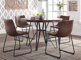 Sectionals for Less - Ashley Furniture - Centiar Dining Room - Dining Chair (Set of 2) / Brown/Black - D372-01X2