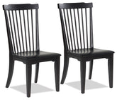 Sectionals for Less - Ashley Furniture - Brenkerton Dining Chair (Set of 2) - Dining Chair (Set of 2) / Black - PCD591-01X2
