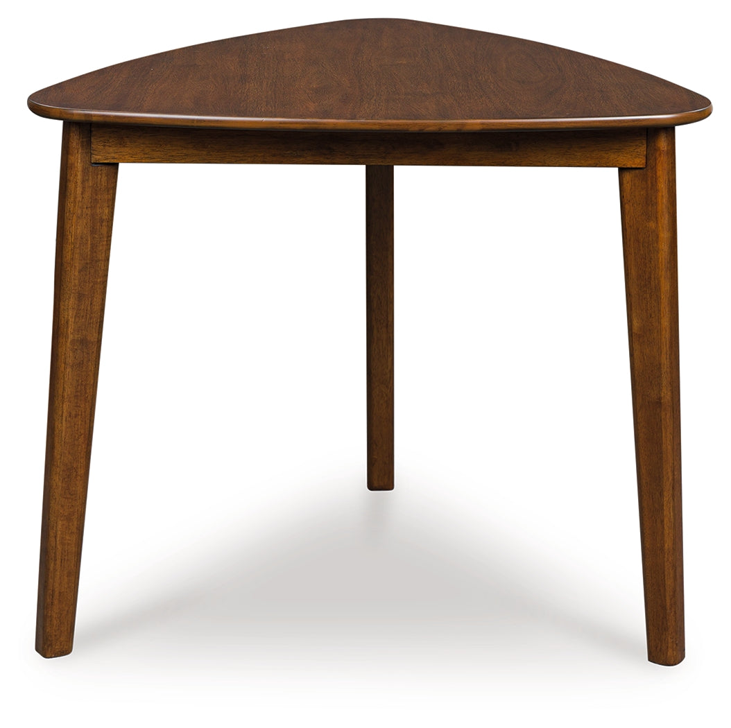 Sectionals for Less - Ashley Furniture - Tameride Dining Table - Triangle Dining Room Table / Brown - PCD609-16
