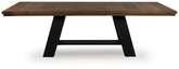 Sectionals for Less - Ashley Furniture - Greddinton Dining Extension Table - Dining Extension Table / Brown/Black - PCD824D11
