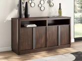Sectionals for Less - Ashley Furniture - Dilenno Dining Server - Dining Room Server / Dark Brown - PCD857-60