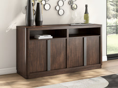Sectionals for Less - Ashley Furniture - Dilenno Dining Server - Dining Room Server / Dark Brown - PCD857-60
