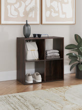 Sectionals for Less - Ashley Furniture - Glosmount Four Cube Organizer - Four Cube Organizer / Cherry/Light Brown - EA1055-2X2