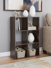 Sectionals for Less - Ashley Furniture - Glosmount Six Cube Organizer - Six Cube Organizer / Cherry/Light Brown - EA1055-3X2