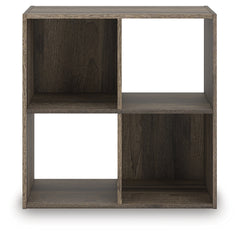Sectionals for Less - Ashley Furniture - Shallifer Four Cube Organizer - Four Cube Organizer / Brown - EA1104-2X2