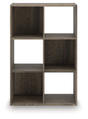 Sectionals for Less - Ashley Furniture - Shallifer Six Cube Organizer - Six Cube Organizer / Brown - EA1104-3X2