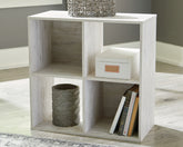 Sectionals for Less - Ashley Furniture - Paxberry Four Cube Organizer - Four Cube Organizer / Whitewash - EA1811-2X2