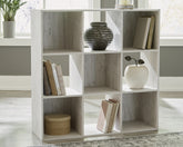 Sectionals for Less - Ashley Furniture - Paxberry Nine Cube Organizer - Nine Cube Organizer / Whitewash - EA1811-3X3