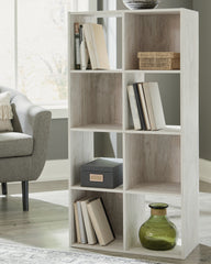 Sectionals for Less - Ashley Furniture - Paxberry Eight Cube Organizer - Eight Cube Organizer / Whitewash - EA1811-4X2