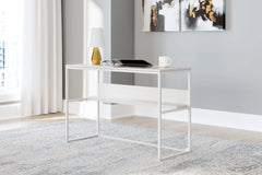 Sectionals for Less - Ashley Furniture - Deznee Office Desk - Home Office Desk / White - H162-14