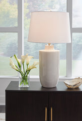 Sectionals for Less - Ashley Furniture - Cylener Lighting - Table Lamp (Set of 2) / Off White - L100794X2