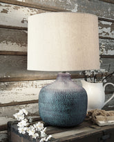 Sectionals for Less - Ashley Furniture - Malthace Lighting - Table Lamp (Set of 2) / Patina - L207304X2