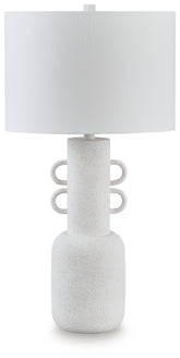 Sectionals for Less - Ashley Furniture - Perringhill Lighting - Metal Table Lamp (1/CN) / Distressed White - L207504