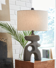 Sectionals for Less - Ashley Furniture - Danacy Lighting - Table Lamp (Set of 2) / Distressed Black - L235754X2