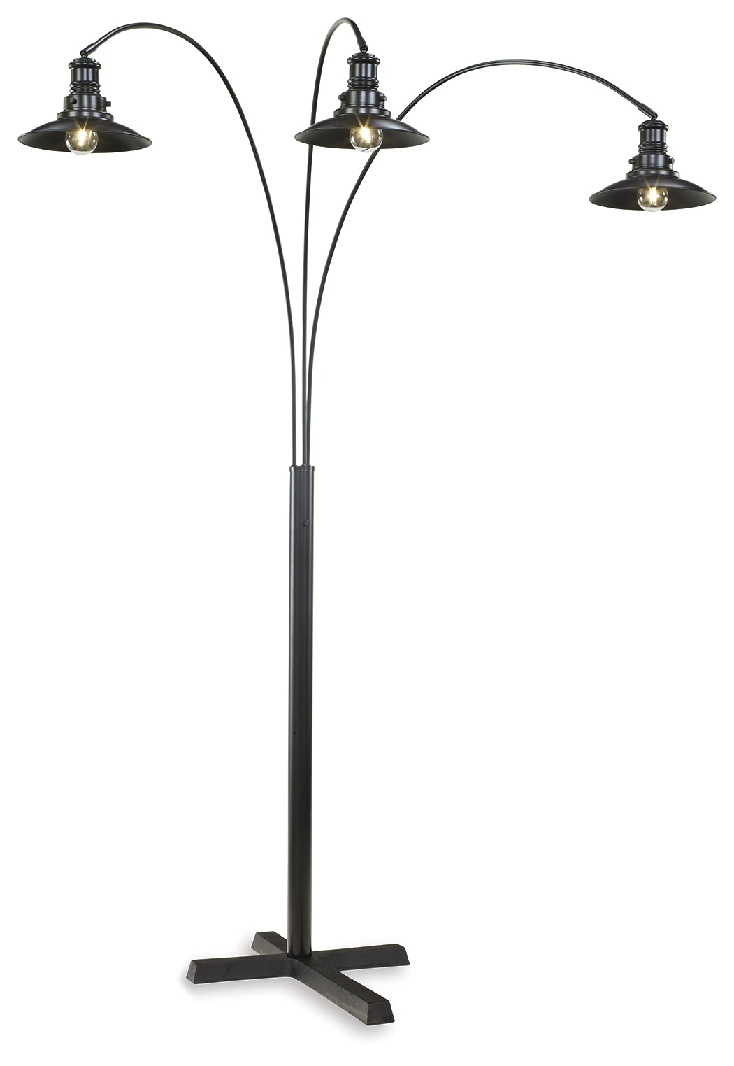 Sectionals for Less - Ashley Furniture - Sheriel Lighting - Metal Arc Lamp (1/CN) / Black - L725059