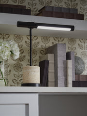 Sectionals for Less - Ashley Furniture - Vinmour Lighting - Metal Desk Lamp (1/CN) / Brown/Beige - L734402