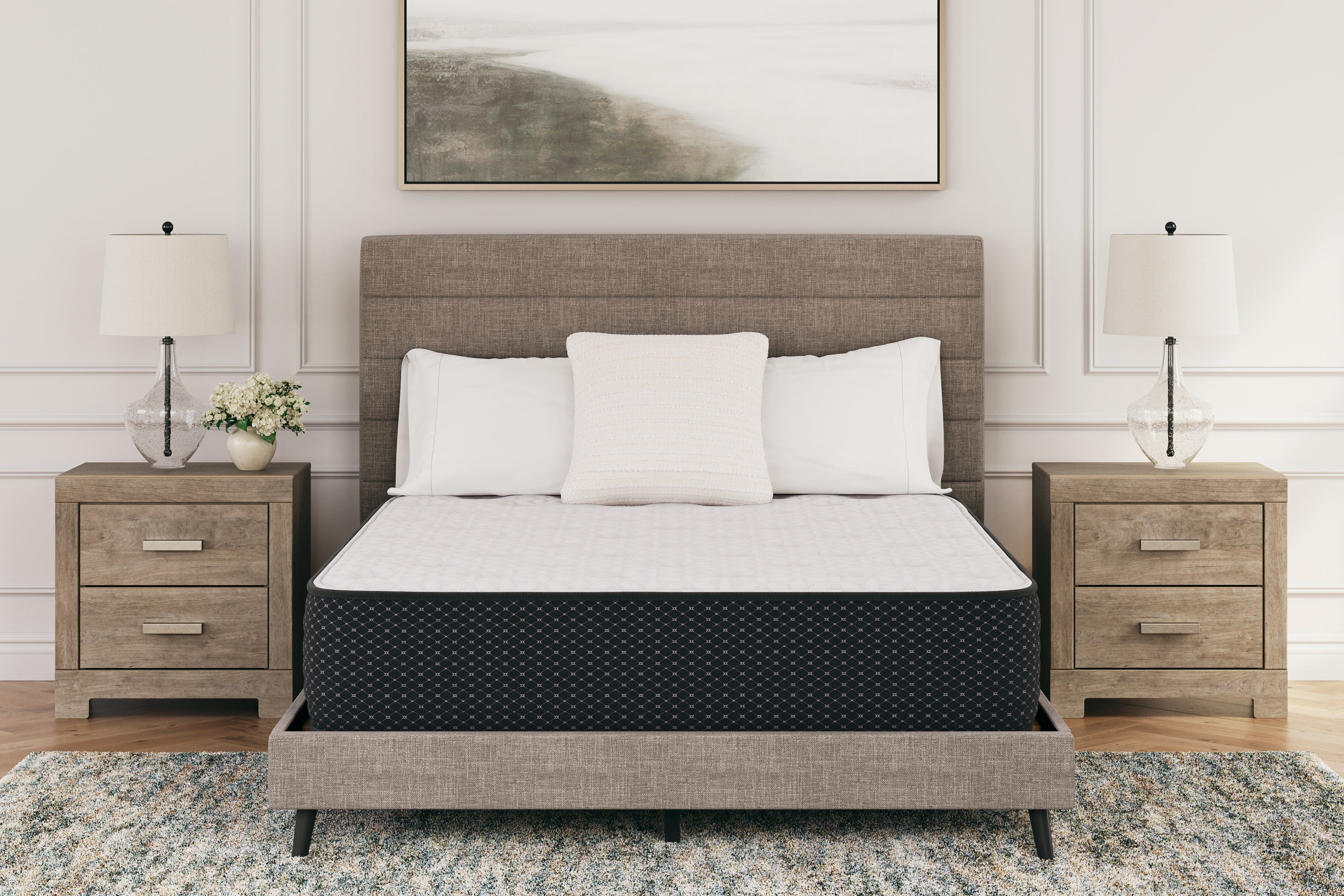 Sectionals for Less - Ashley Furniture - Limited Edition Plush Mattresses - King / White - M41141