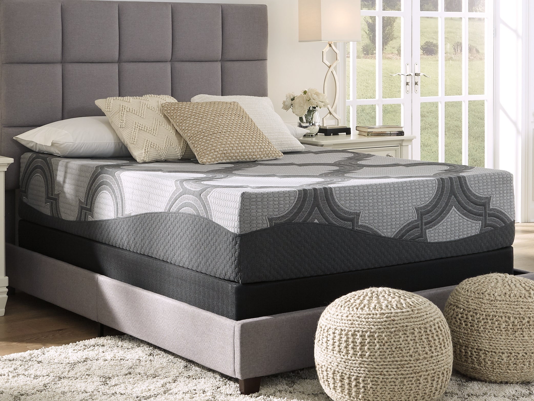 Sectionals for Less - Ashley Furniture - 1100 Series Mattresses - Twin XL / Gray - M52671