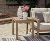 Sectionals for Less - Ashley Furniture - Hallow Creek Outdoor - Sofa with Cushion / Driftwood - P560-838