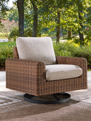 Sectionals for Less - Ashley Furniture - Dolan Creek Outdoor - Swivel Lounge w/ Cushion - PCP610-821