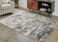 Sectionals for Less - Ashley Furniture - Gerdie Rug - 5'3" x 7'3" Rug / Cream/Gray - R404992