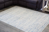 Sectionals for Less - Ashley Furniture - Beckfille Rug - 8' x 10' Rug / Blue/Gray/Cream - R405961