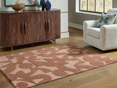 Sectionals for Less - Ashley Furniture - Perrenton Rug - 8' x 10' Rug / Clay - R407201