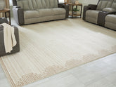 Sectionals for Less - Ashley Furniture - Emorymore Rug - Extra Large Rug / Brown/Beige - R407300
