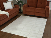 Sectionals for Less - Ashley Furniture - Malvinsboro Rug - Washable 8' x 10' Area Rug / Sandstone - R407441