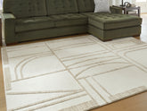 Sectionals for Less - Ashley Furniture - Farongrove Rug - 7'10" x 10' Area Rug / Ivory/Beige - R407671