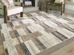 Sectionals for Less - Ashley Furniture - Alstone Rug - 7'10" x 10' Area Rug / Multi - R407731